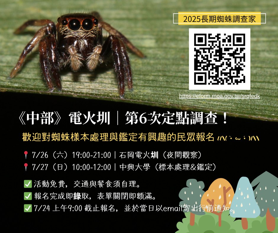 台中石岡電火圳生態步道調查