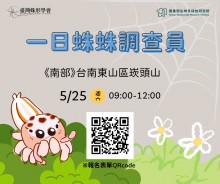 2024年5月25日 (週六) 於臺南東山區調查活動